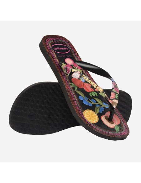 Havaianas Top Tropicalia Vibes II Black Σαγιονάρες (4150170-0090)