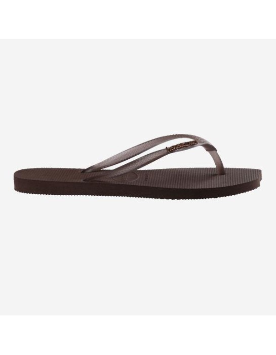 Havaianas Slim Split Dark Brown...