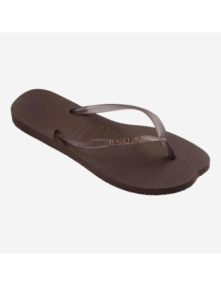 Havaianas Slim Split Dark Brown Σαγιονάρες (4150398-0727)