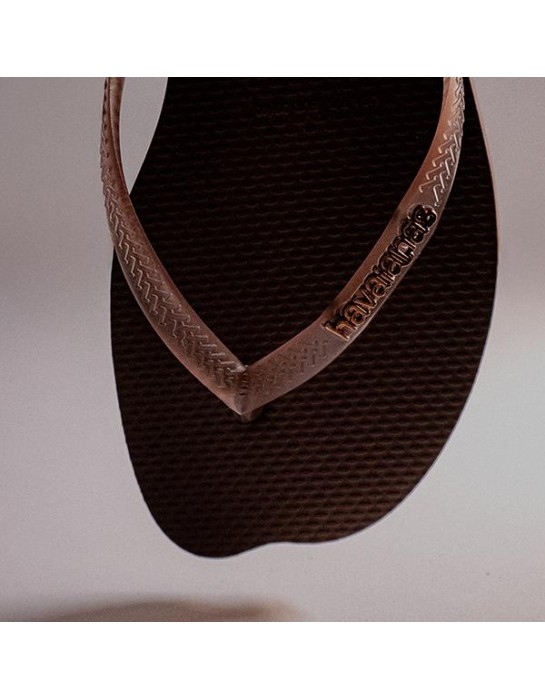 Havaianas Slim Split Dark Brown...