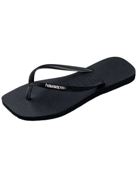 Havaianas Slim Square Sparkle New Graphite Σαγιονάρες (4150248-0074)