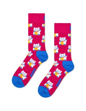 Happy Socks Lucky Neko Κάλτσα (P006157)