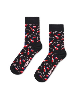 Happy Socks Lipstick Short Crew Κάλτσα (P006264)