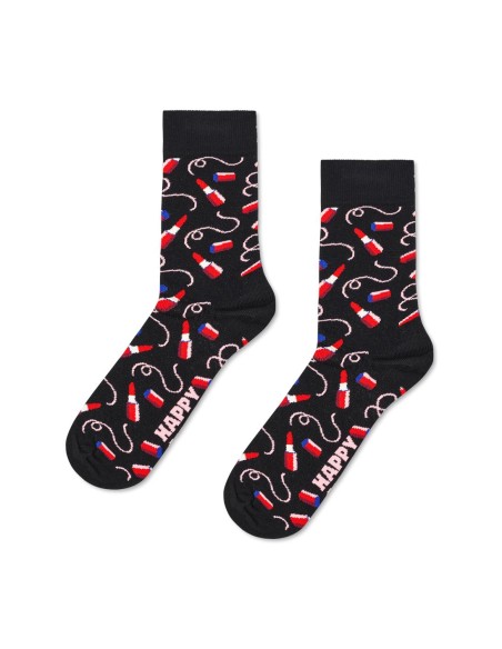Happy Socks Lipstick Short Crew Κάλτσα (P006264)