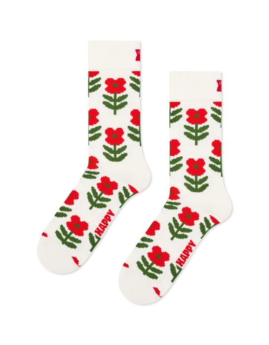 Happy Socks Pixel Flower Κάλτσα...