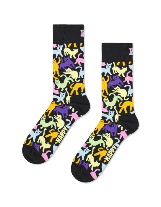Happy Socks Cat Κάλτσα (P006473)