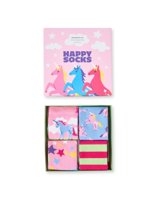 Happy Socks Kids Kids 4-Pack Unicorns...