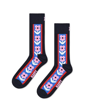 Happy Socks Vertical Flowers Κάλτσα (P006812)