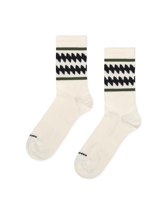 Happy Socks Zic Zac Stripe Sneaker...