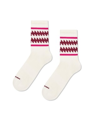 Happy Socks Zic Zac Stripe Sneaker Κάλτσα (P006013)