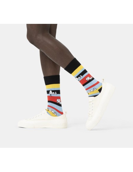 Happy Socks Peanuts Snoopy Stripe Κάλτσα (P006668)