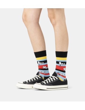 Happy Socks Peanuts Snoopy Stripe Κάλτσα (P006668) 2