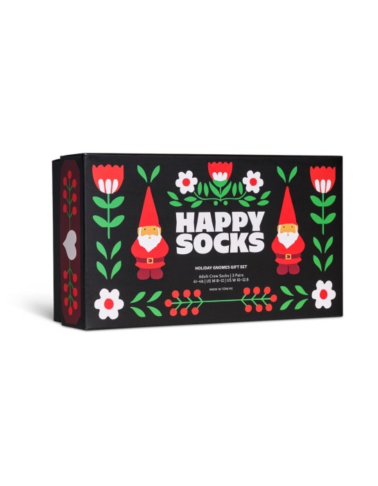 Happy Socks 3-Pack Holiday Gnomes...