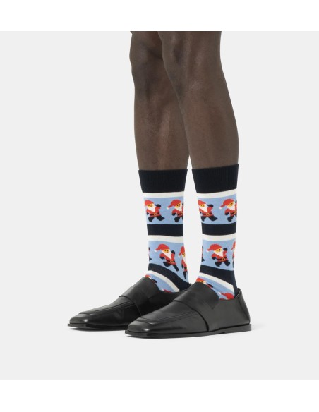 Happy Socks Santa Stripe Κάλτσα (P006139)
