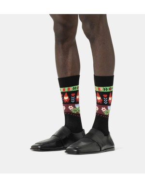 Happy Socks Folklore Christmas Stripe Κάλτσα (P006141) 2