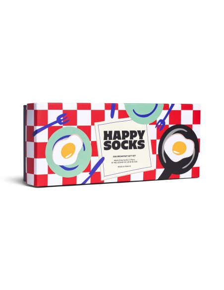 Happy Socks 4-Pack Food Socks Gift Set Συσκευασία Δώρου (P006175)