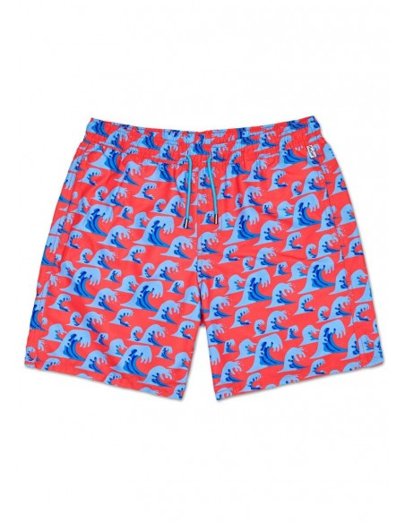 Happy Socks Wave Long Swim Shorts Ανδρικό Μαγιό (WVE123-2900)