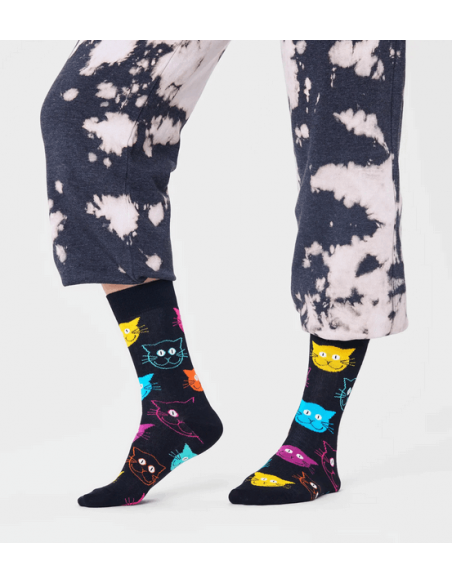 Happy Socks Cat Κάλτσα (MJA01-9050)