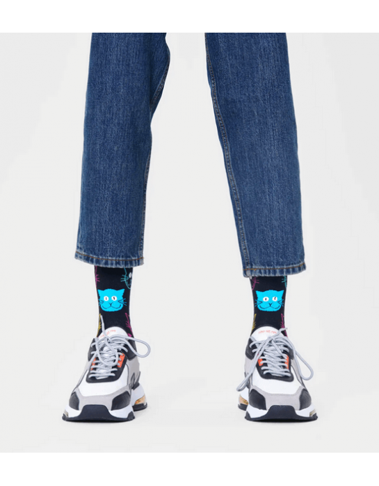 Happy Socks Cat Κάλτσα (MJA01-9050)