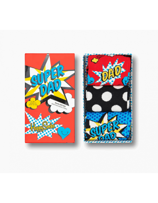 Happy Socks 3-Pack Father's Day Socks...