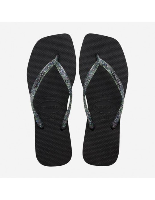 Havaianas Square Logo Metallic Σαγιονάρες (4148257-0090)