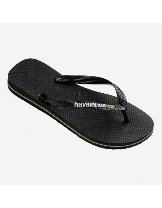Havaianas Brasil Logo Black/Black...