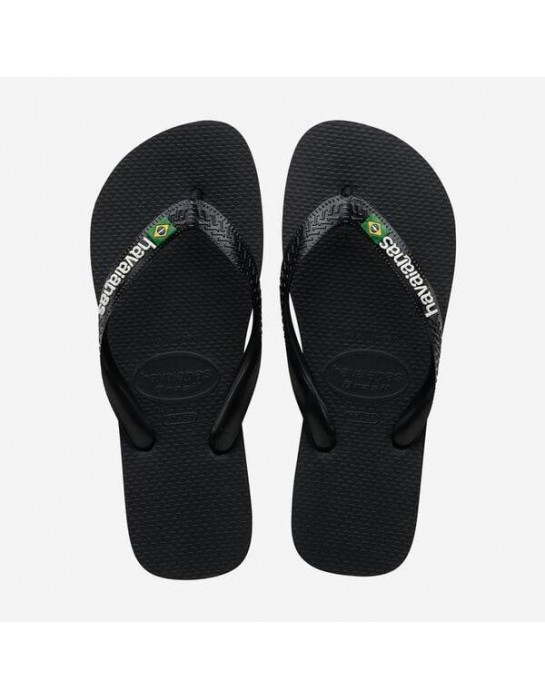 Havaianas Brasil Logo Black/Black...