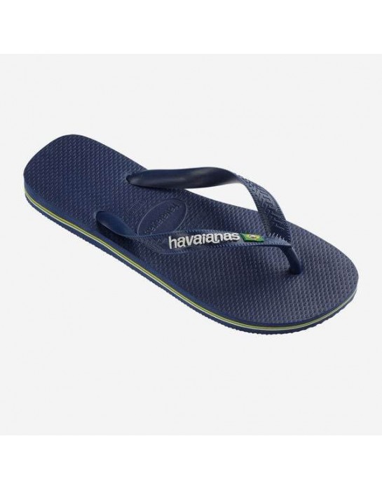 Havaianas Brasil Logo Navy Blue...