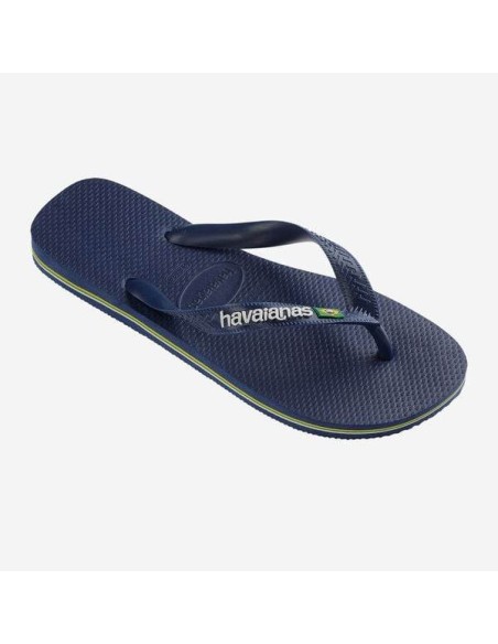 Havaianas Brasil Logo Navy Blue Σαγιονάρες (4110850-0555)