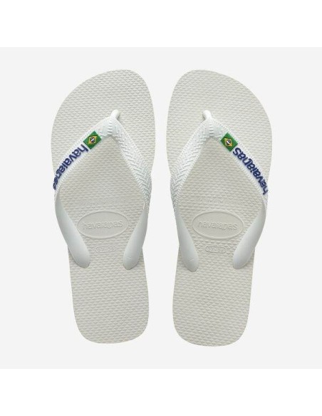Havaianas Brasil Logo White Σαγιονάρες (4110850-0001)
