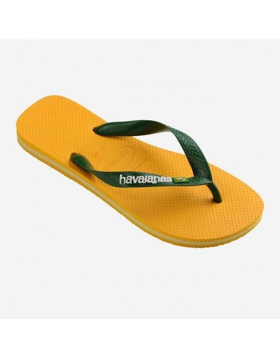 Havaianas Brasil Logo Pop Yellow...