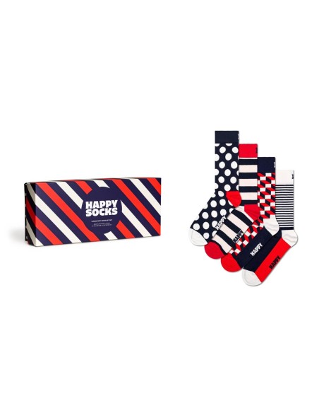 Happy Socks Classic Navy Socks Συσκευασία Δώρου (XBDO09-6002)