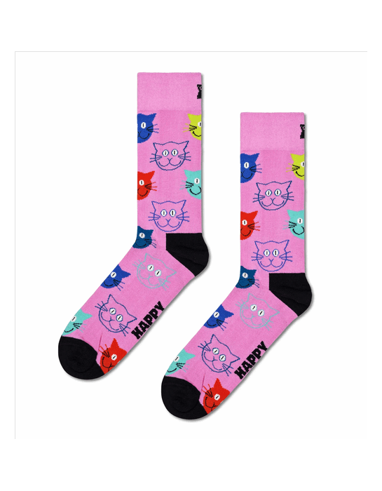 Happy Socks 3-Pack Mixed Cat Socks...