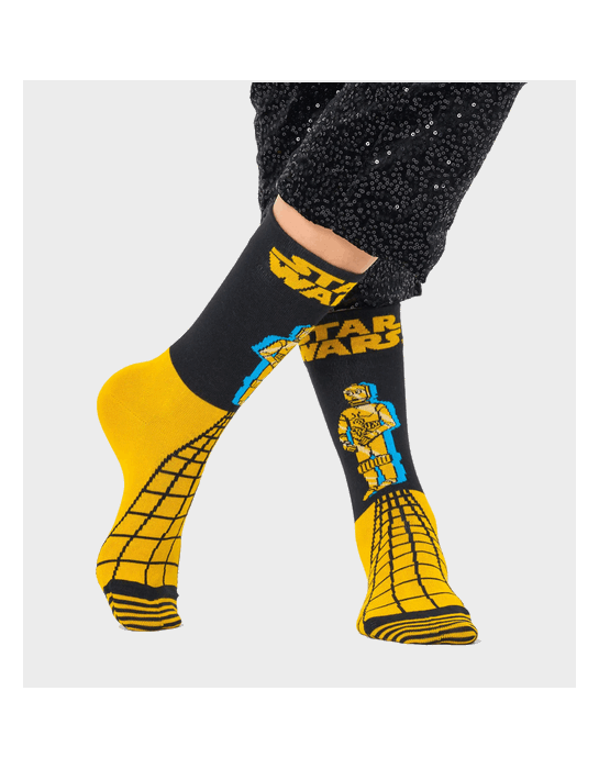 Happy Socks Star Wars™ C-3PO Κάλτσα (P000273)