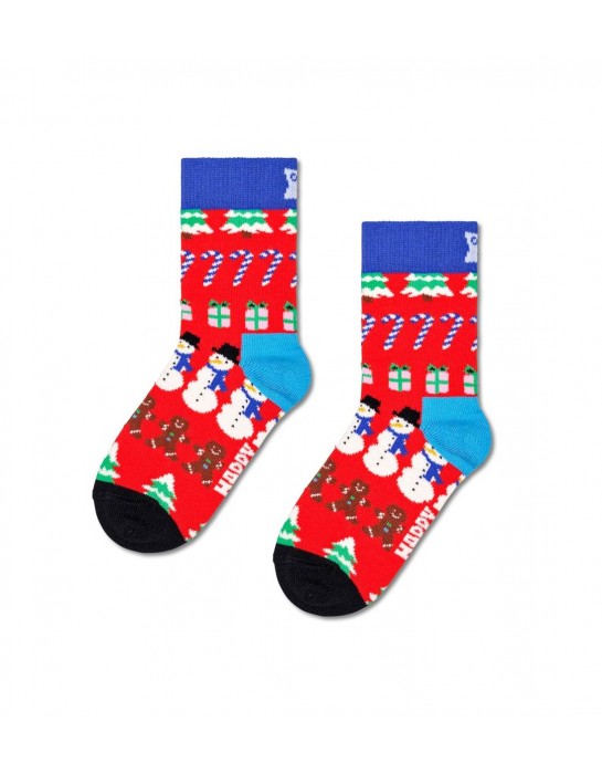 Happy Socks Kids All I Want For Christmas Παιδική Κάλτσα (P000288)