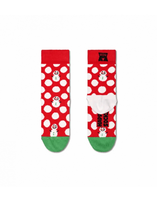 Happy Socks Kids Big Dot Snowman Παιδική Κάλτσα (KBDS01-4300)