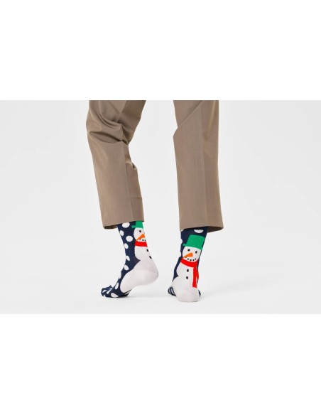 Happy Socks Jumbo Snowman Κάλτσα (P000283)